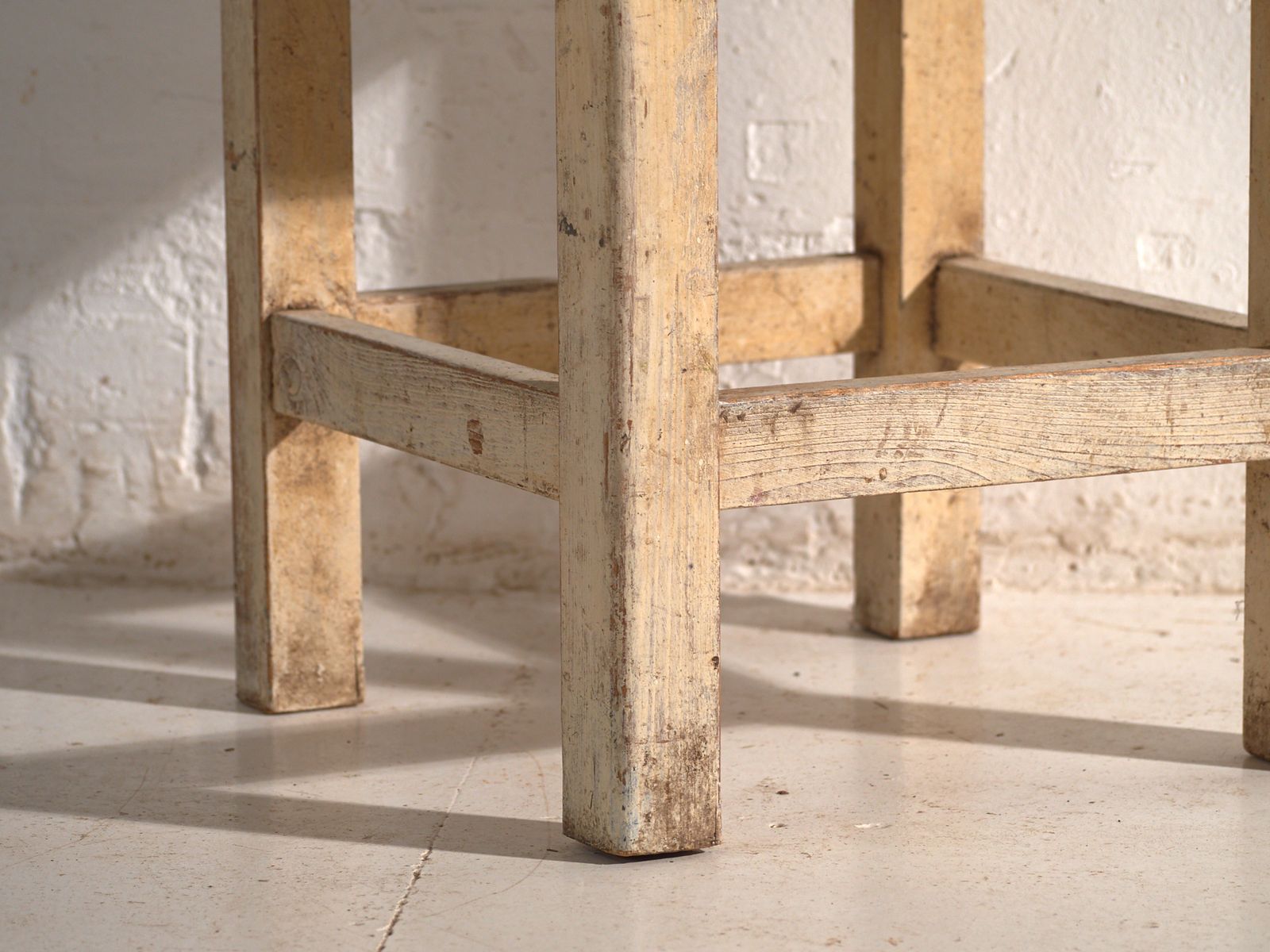 Antique Bedside Tables In Pine Wood – Central Europe, Circa 1940 #9 photo vintage