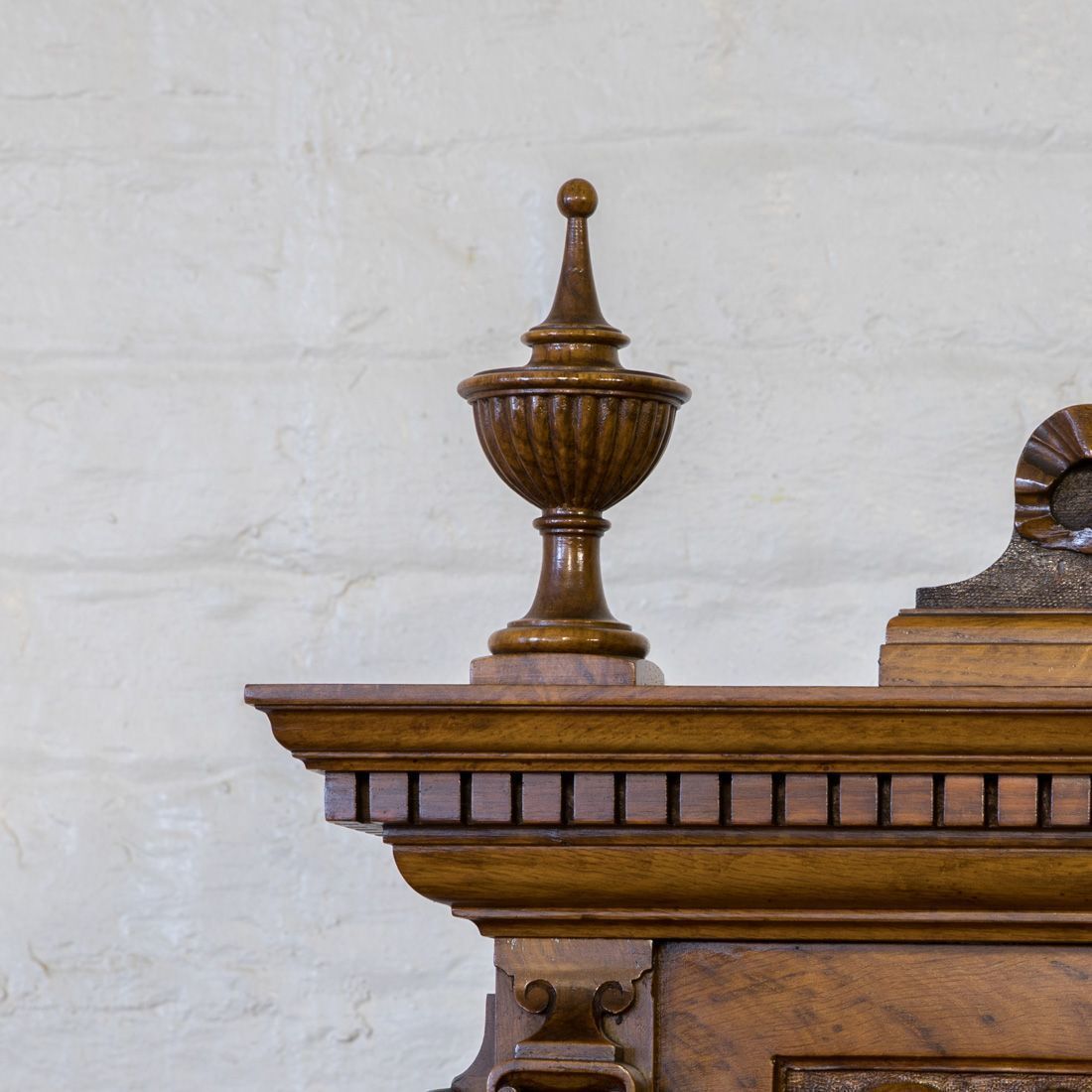 photo for sale Victorian Pollard Oak Sideboard