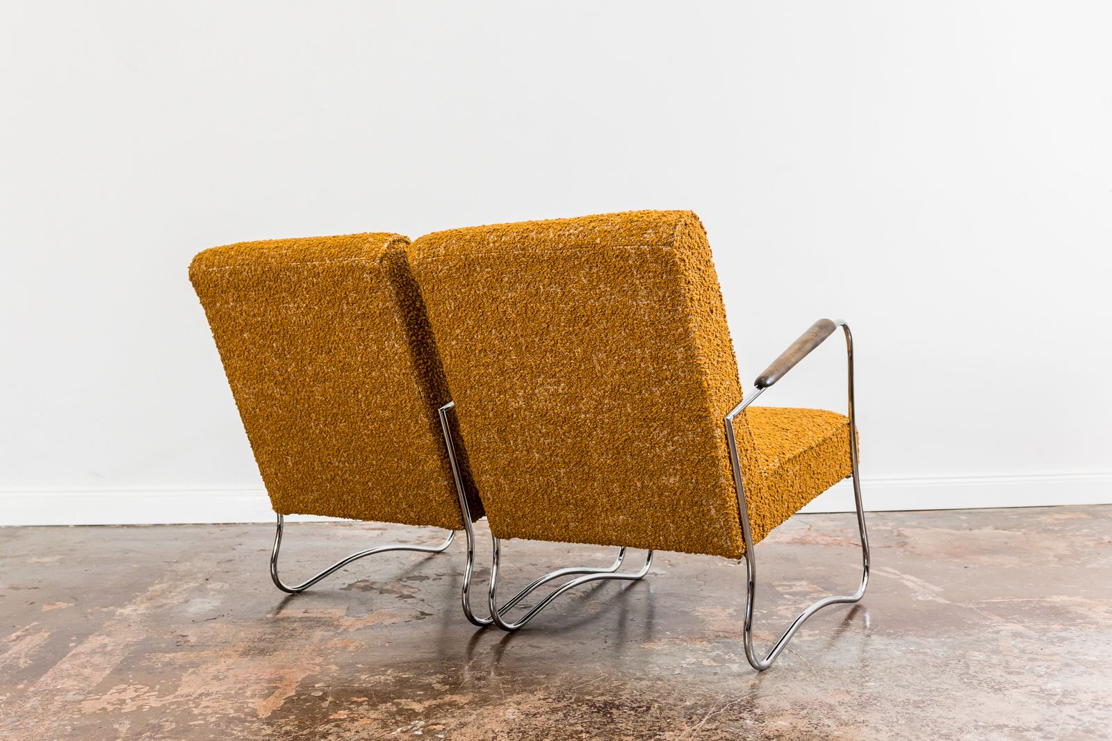 3000.0 Bauhaus stijl fauteuils, jaren 1950, Polen, set van 2 photo