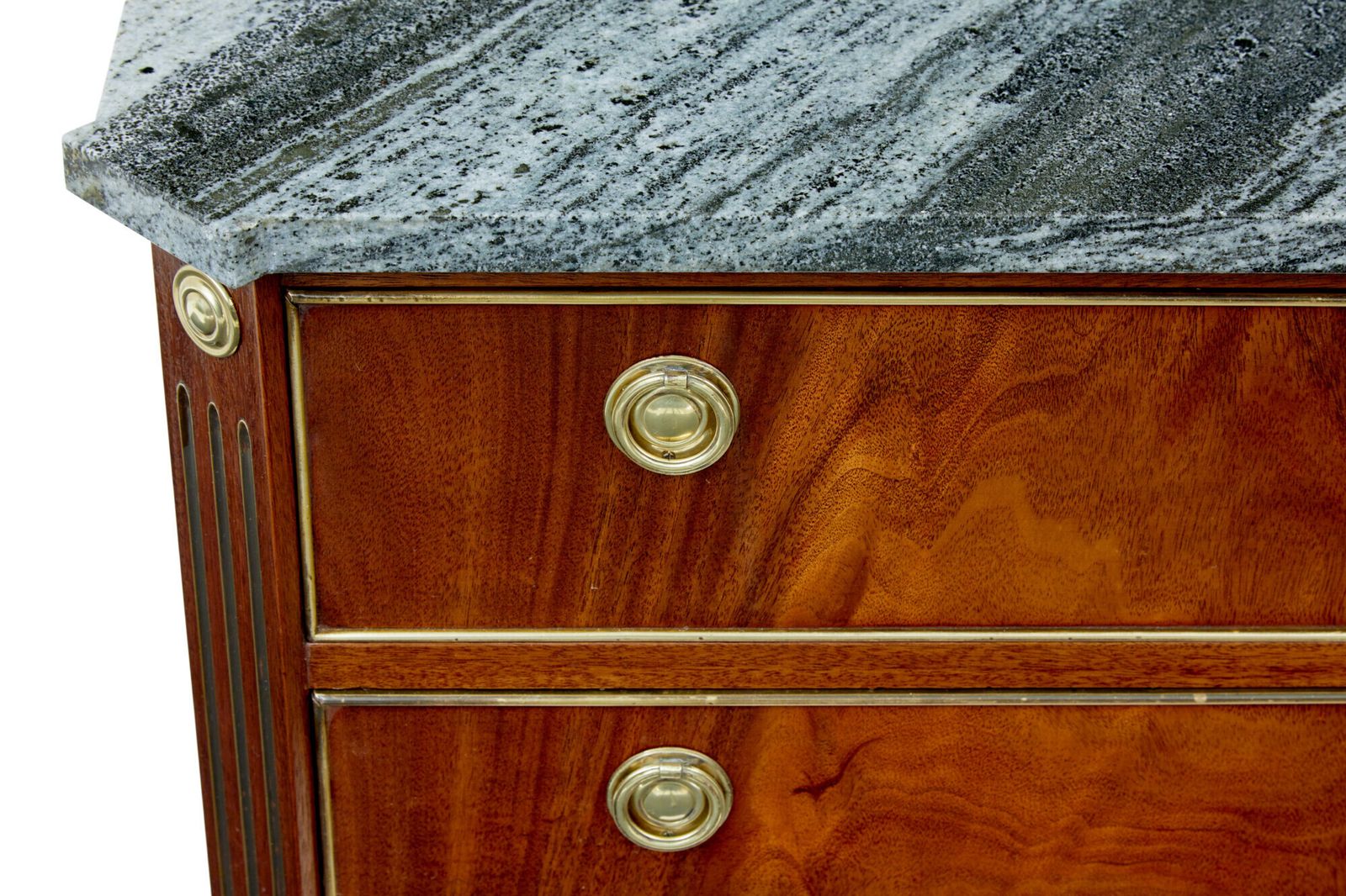 Early 20th Century Directoire Revival Marble Top Chest Of Drawers photo furniture