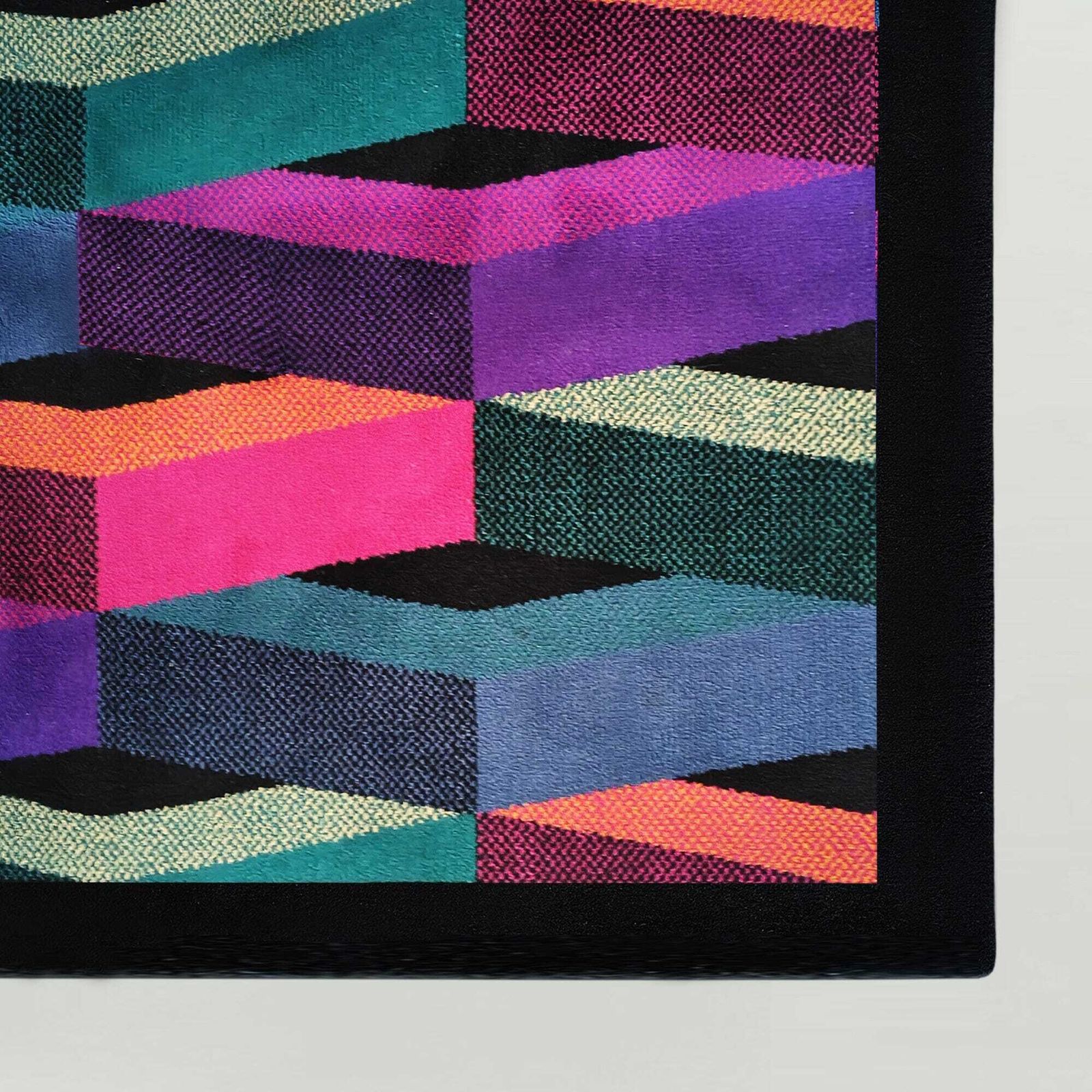photo vinterior Stunning 1980s Italian Post Modern Wool Rug By Missoni For T&J Vestor.