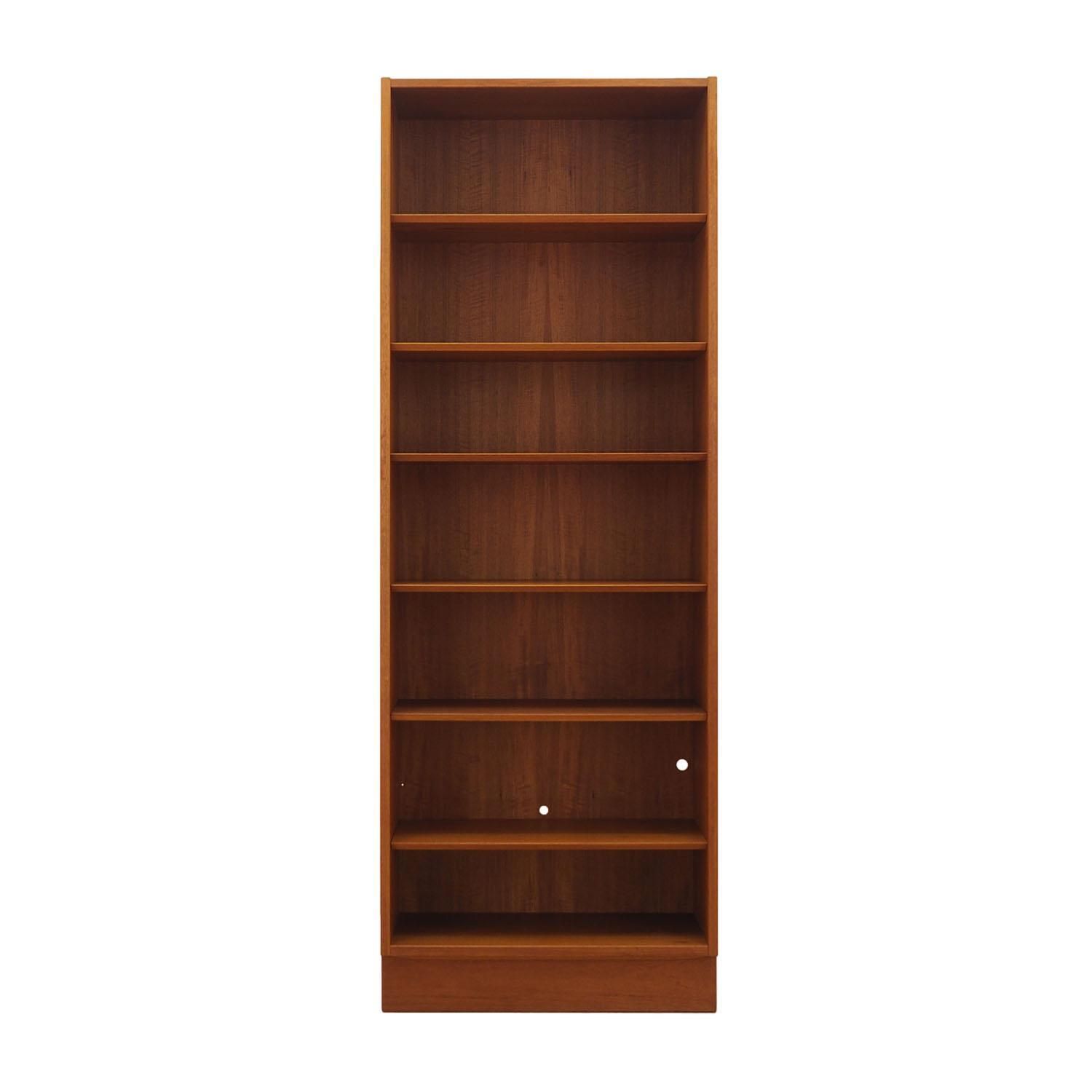 Teakhouten Wandkast van Hundevad & Co. met Verstelbare Planken, Deens Design ca. jaren 1960.