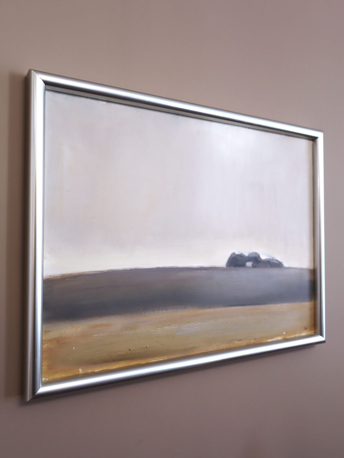 Verre Bomen, Olieverf op Doek photo furniture