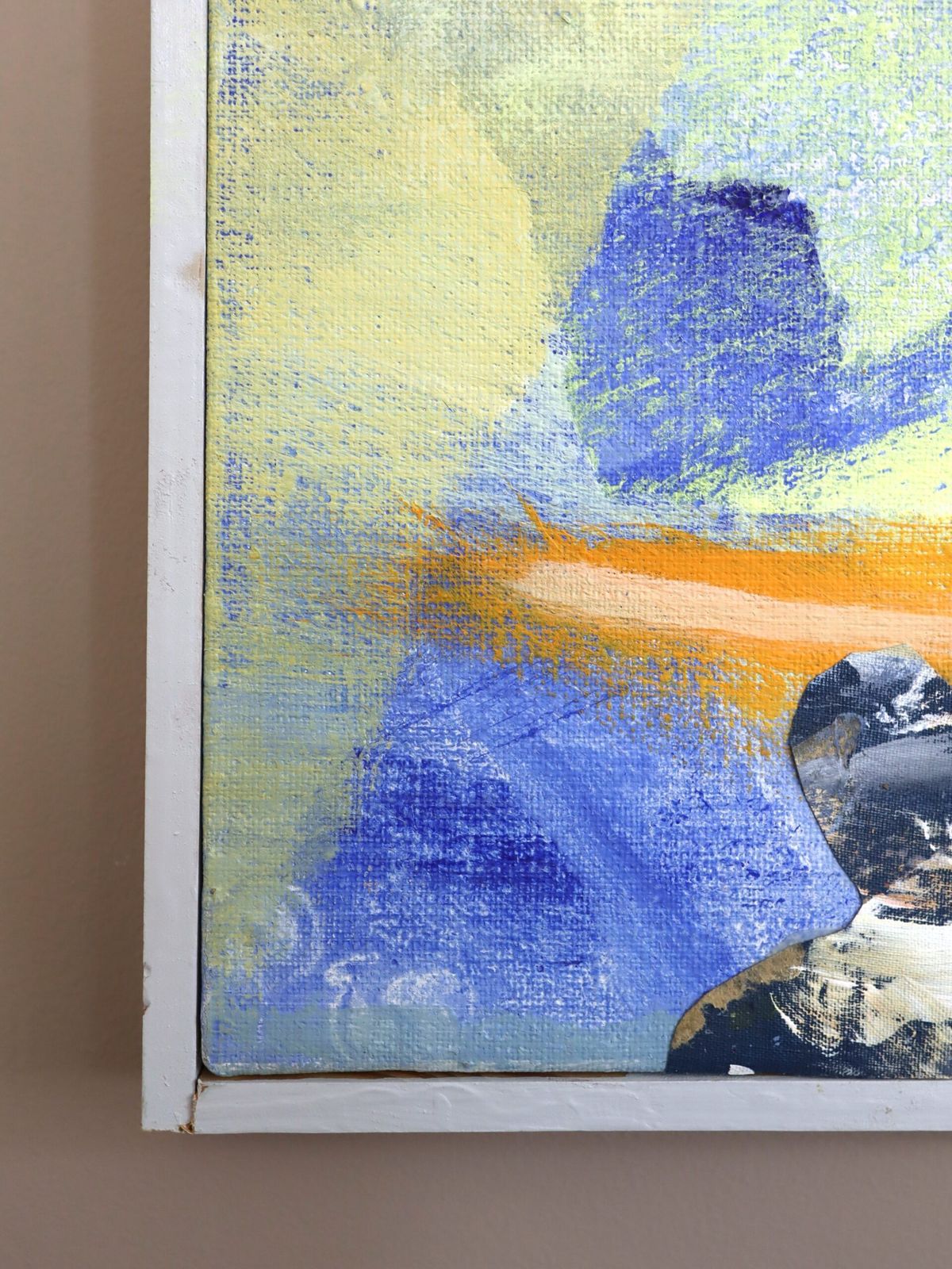 Between Two Worlds In Oil Onto Canvas photo vinterior