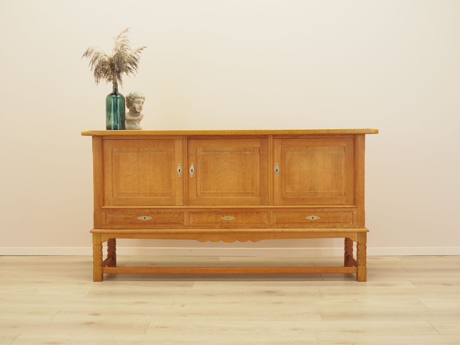 Oak Sideboard By Henning Kjærnulf, Danish Modern Design From The 1960s photo furniture