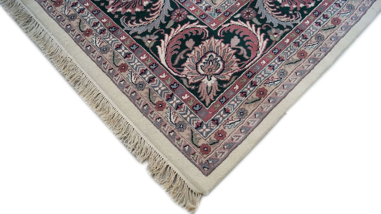 Vintage Indian Jaipur Rug, 560 × 360cm, Circa 1990s photo 4720.0