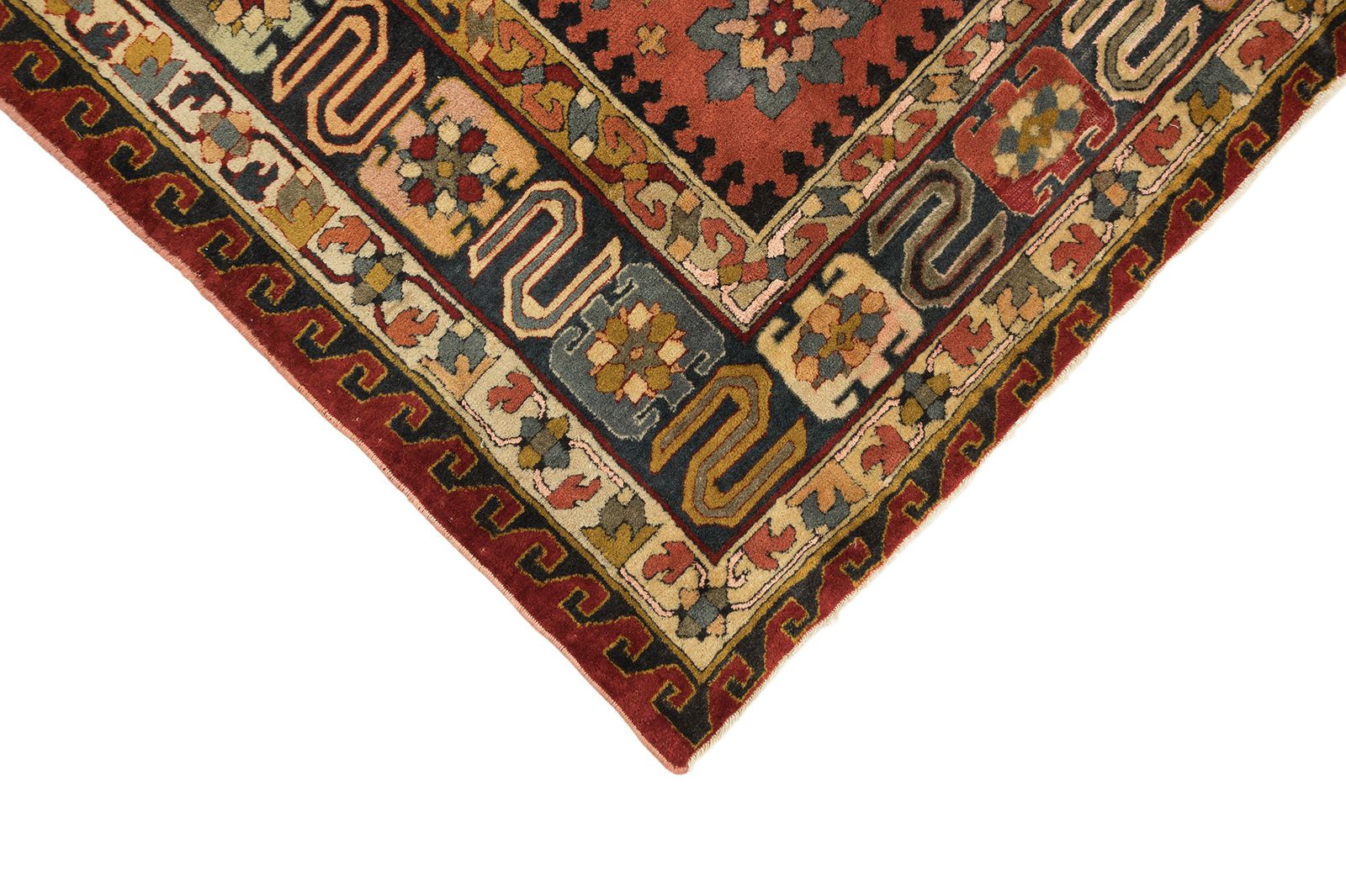 Semi Antique German Tefzet Rug, 378 × 305cm, Circa 1930s photo 2590.0