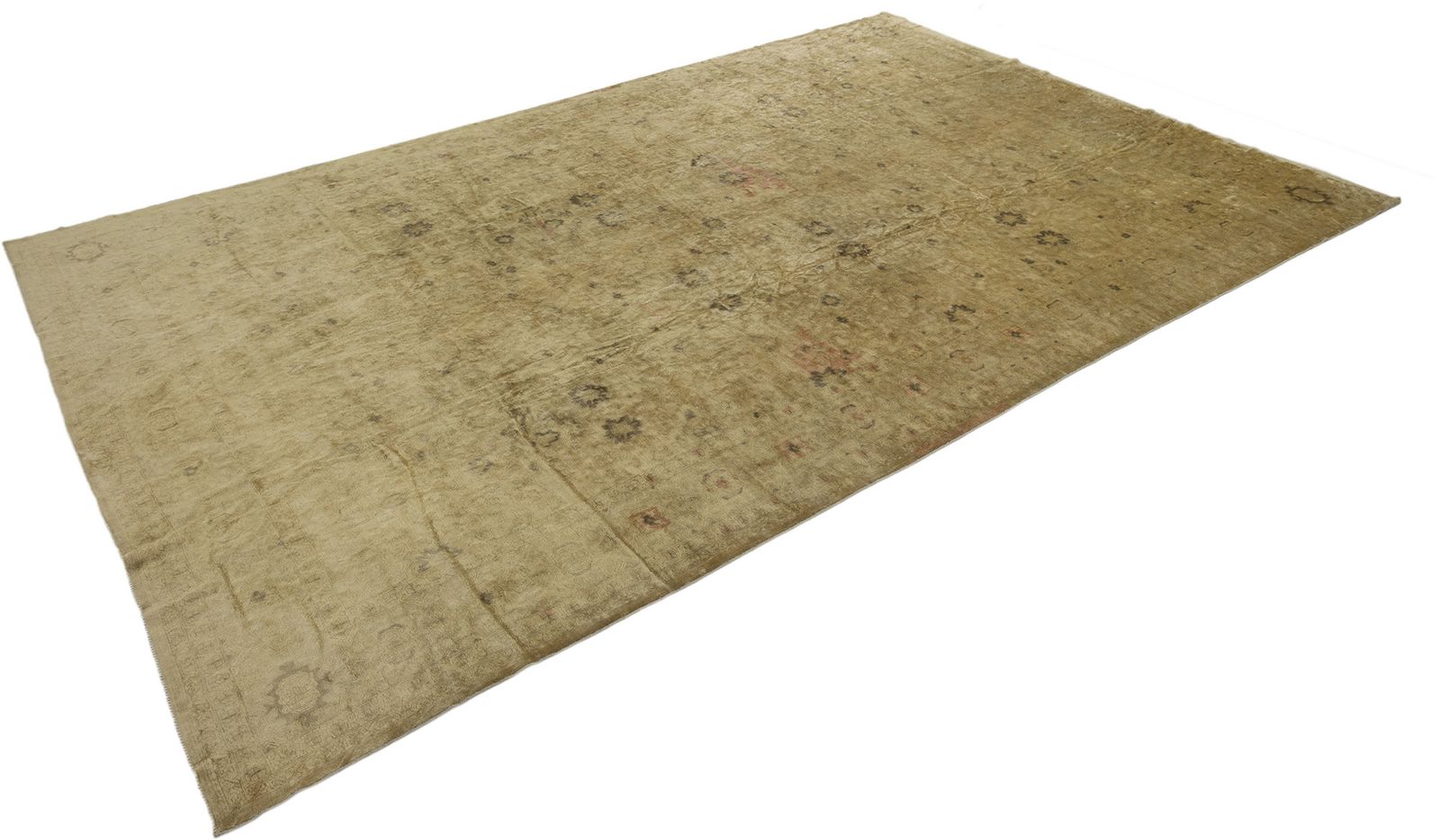 Semi-antiek Duits Tefzet tapijt, beige, 582 × 366 cm, ca. jaren 1930 photo furniture