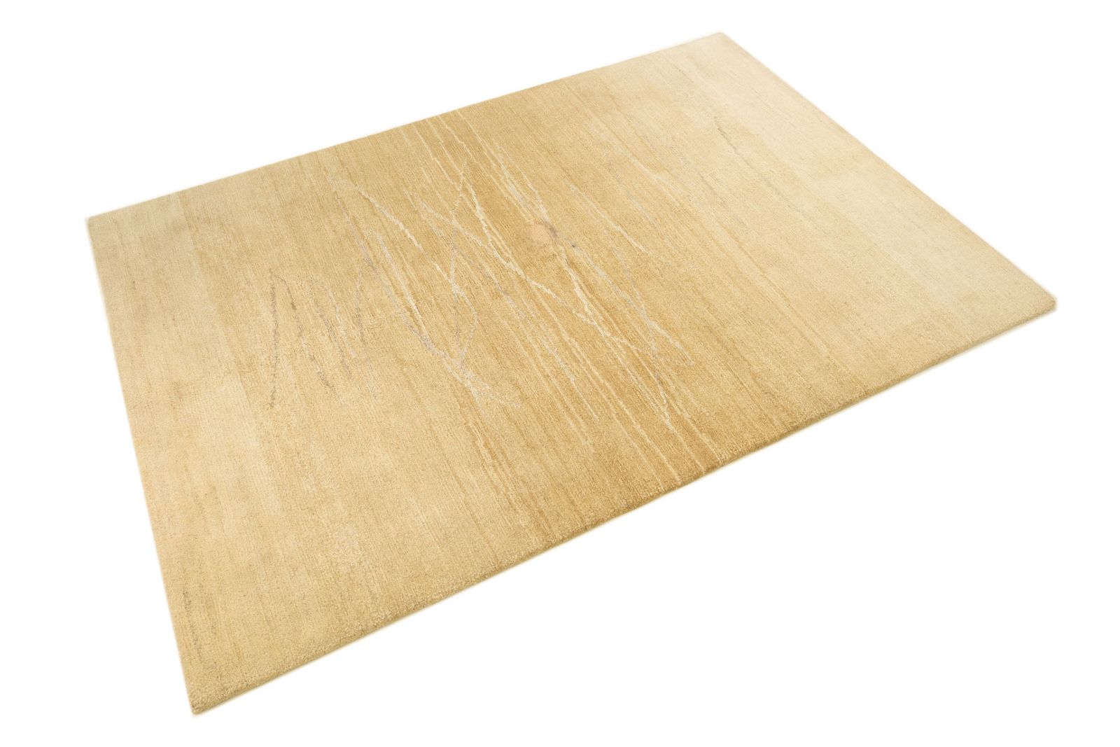 Handgeknoopt Nepalees wollen en zijden vloerkleed, 239 × 170 cm photo for sale