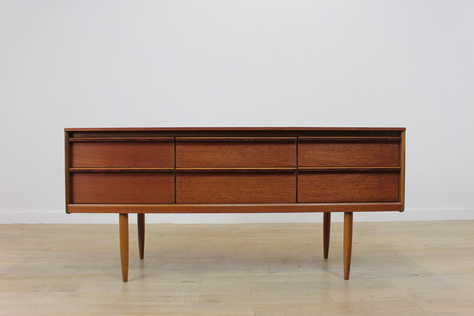 Austinsuite Low 1960’s Teak Chest Of Drawers photo furniture
