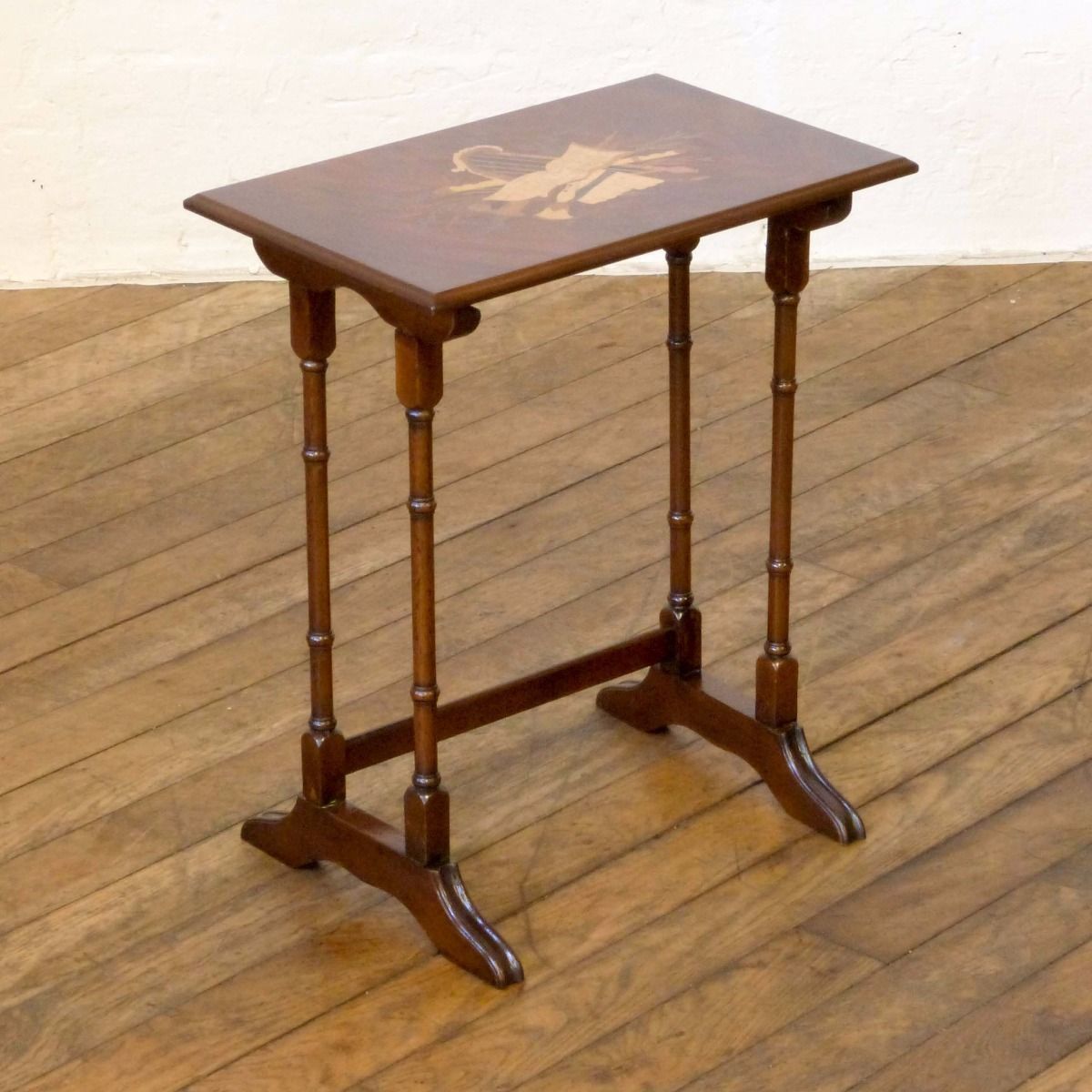 1110.0 Skip To The Beginning Of The Images Gallery 1960s Mahogany Nest Of Tables photo