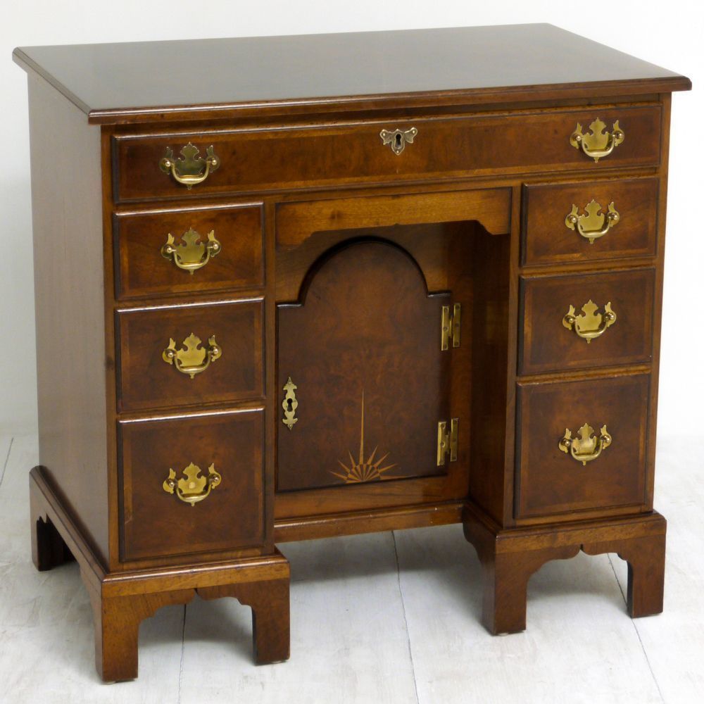 Queen Anne Style Walnut Desk