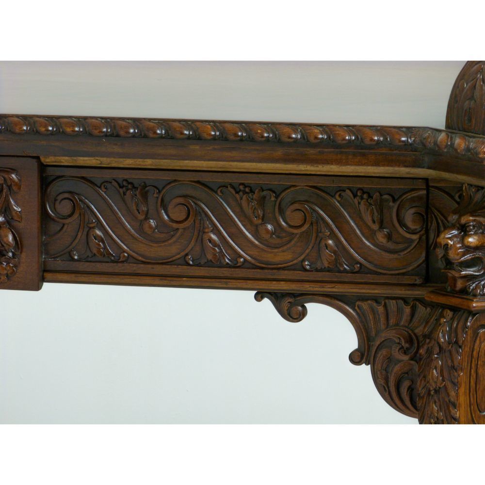 Edwardian Mahogany Twin Pedestal Sideboard photo 3180.0