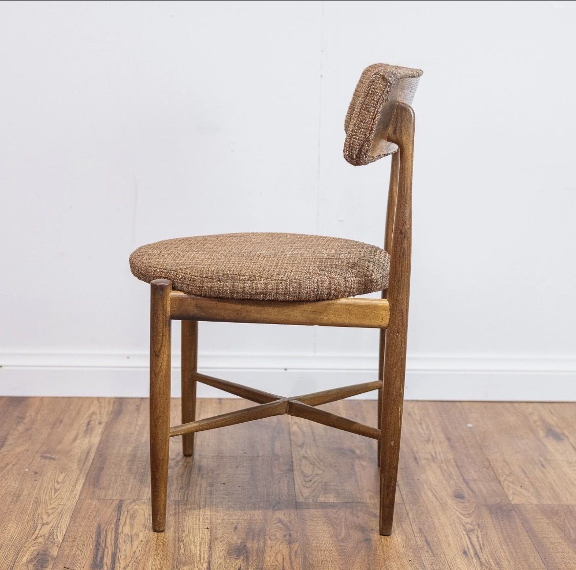 G Plan Fresco Teak Round Dining Chairs X4 By V. B. Wilkins photo vintage