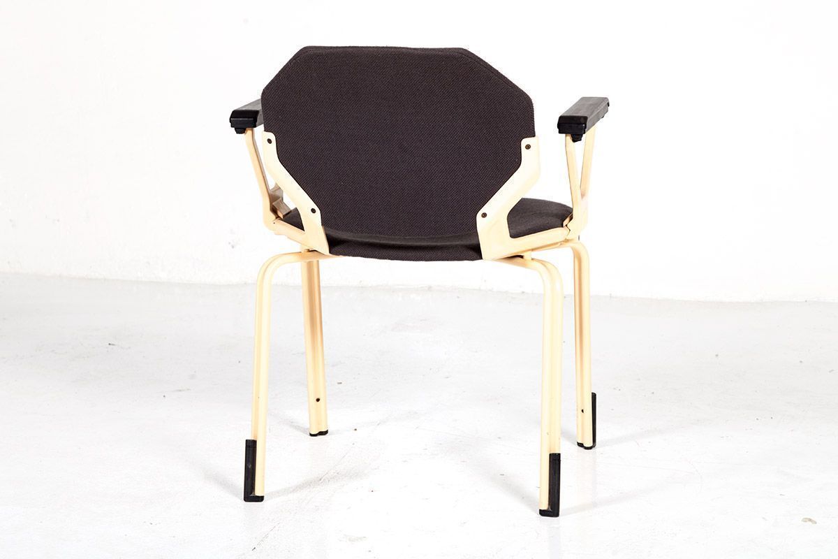 Hexagonal Office Chair By Froscher For Sitform, 1970s, Set Of 2 photo vinterior