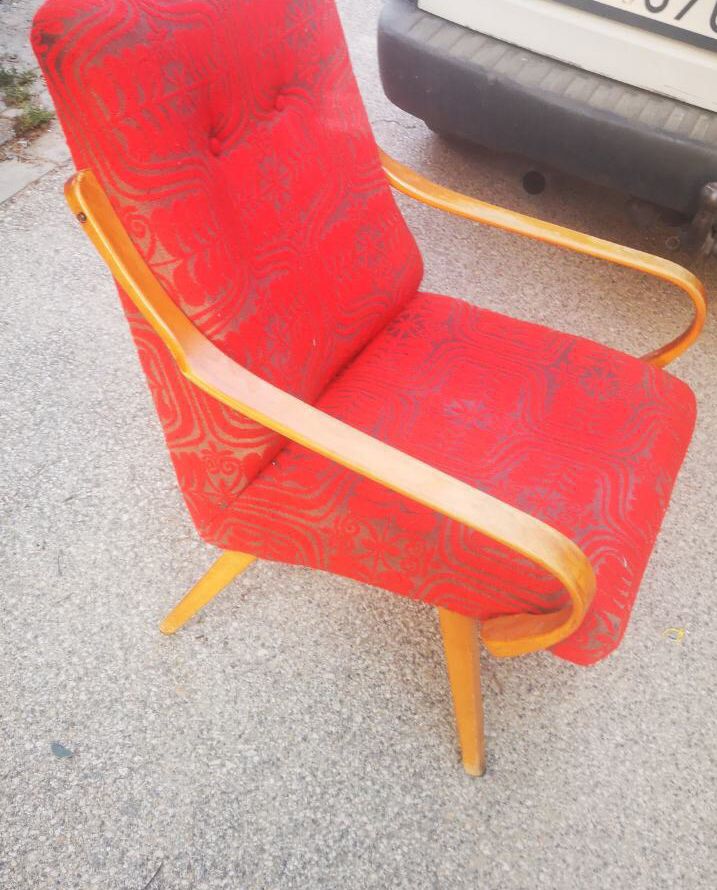 Czech Vintage Lounge Chair From The 60s photo Furniture