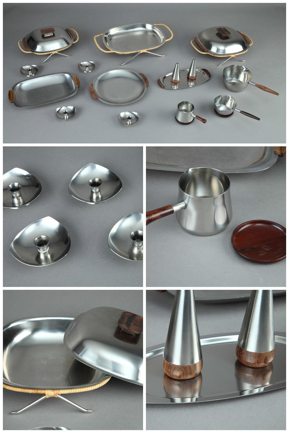 Service de table Lundtofte Denmark et Dana Stainless DFA