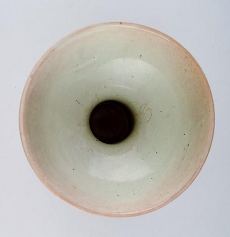 Carl Harry Stålhane For Rörstrand, A Pair Of Modernist Hand Painted Vases photo buy