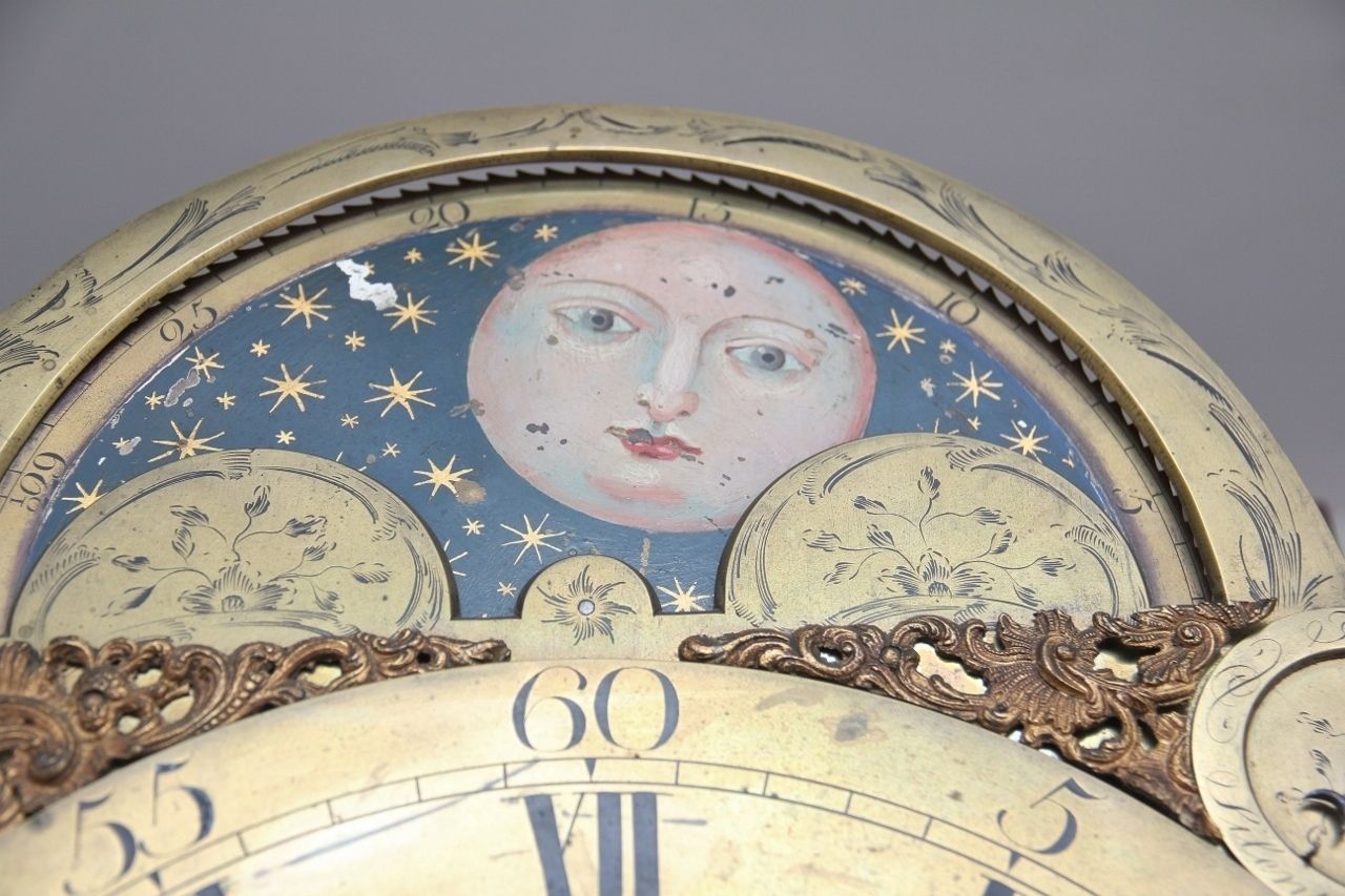 18th Century Mahogany Longcase Clock By John Wood Of Grantham photo 12500.0