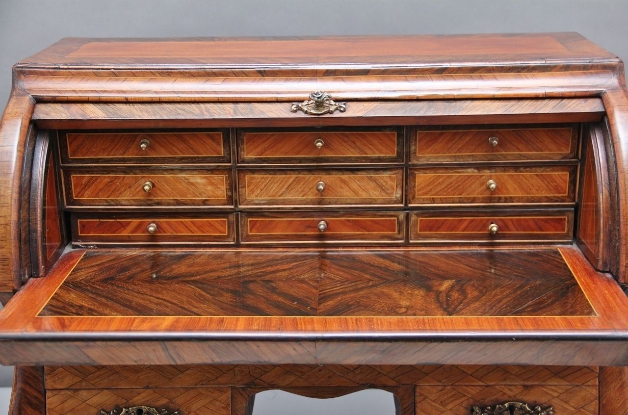 19th Century Parquetry Miniature Desk photo Furniture