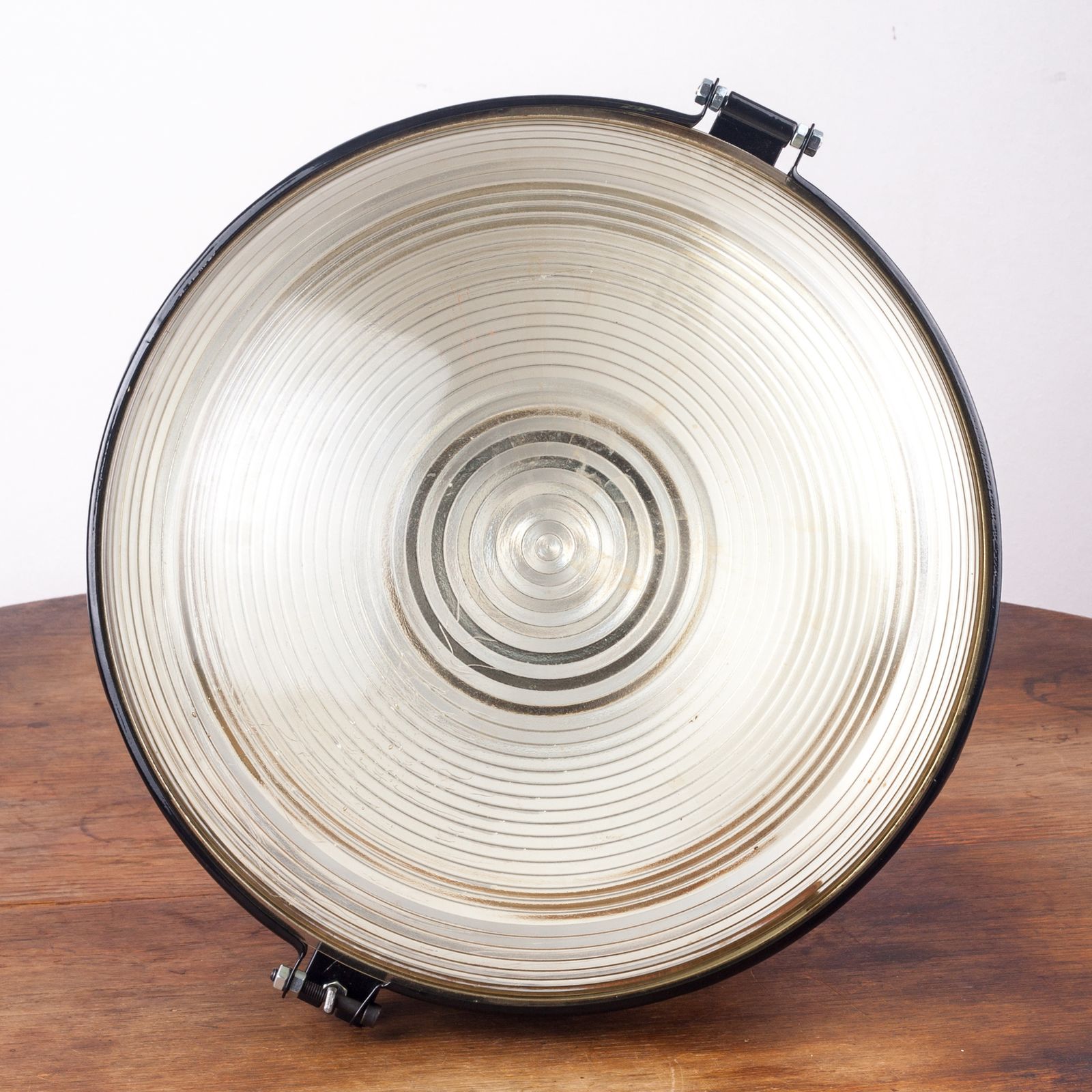 Black  Vintage Polish Industrial Pendant Lamp From Mesko, 1970s, Loft Factory Style photo for sale
