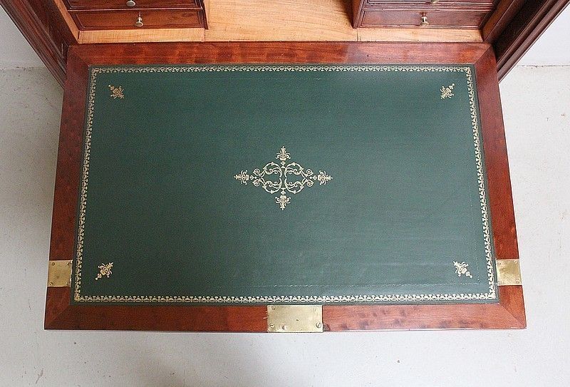 photo furniture Spotted Mahogany Secretary, Louis XVI, 2nd Half Of The 18th Century