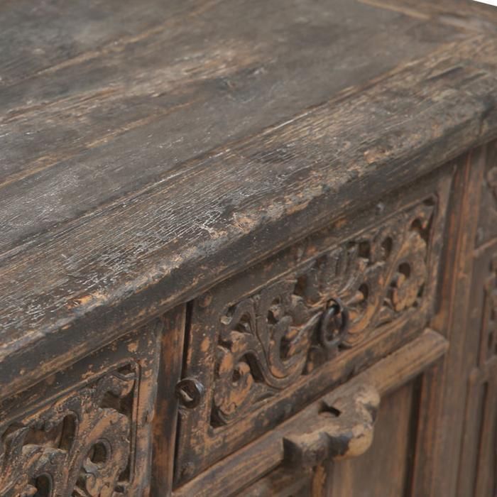 Side Cabinet With Carved Drawers photo buy