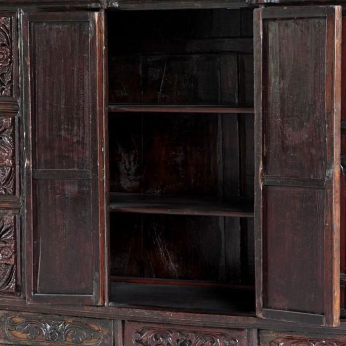 Carved Chinese Temple Cabinet photo Furniture
