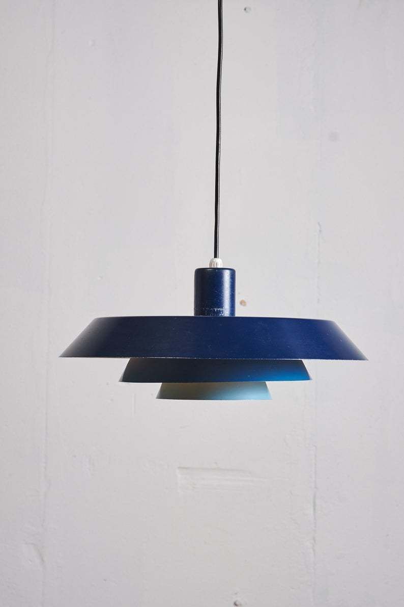 Pendant Lamp By Bent Karlby For Lyfa, 1968 photo for sale