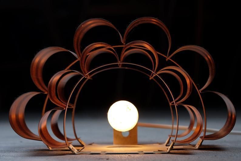 Mid Century Danish Copper Wall Lamp By Werner Schou photo vinterior