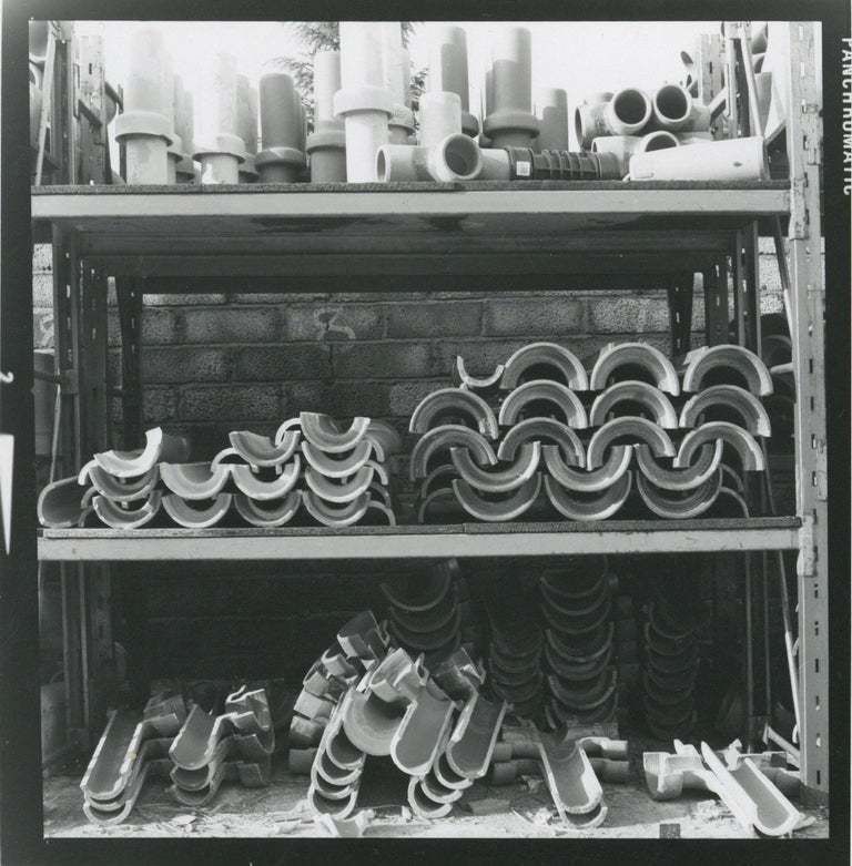 Rosemary Ellis Rosemary Ellis Pipes VII Gelatin Silver Print For Book: Pipes And Wires 1970s