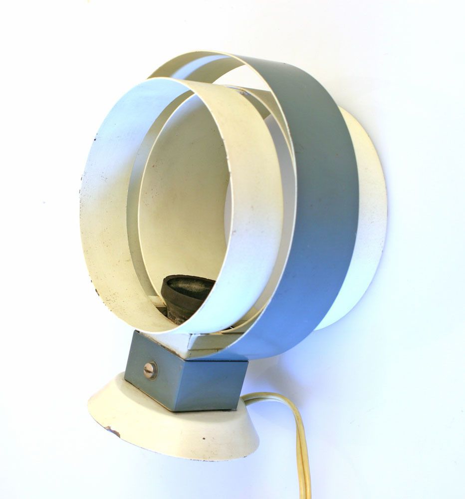 Louis Kalff Philips Vintage Metal Wall Lamp photo for sale