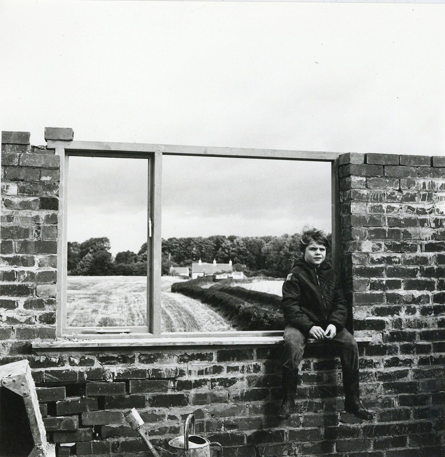 Rosemary Ellis Windows Gelatin Silver Photograph Print For Book: Windows 1975