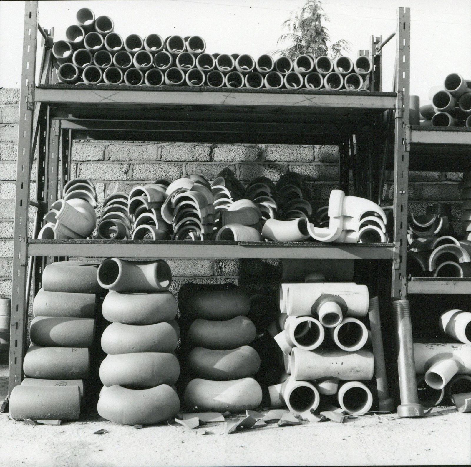 Rosemary Ellis Pipes VI Gelatin Silver Print Surreal Published Photograph 1970s