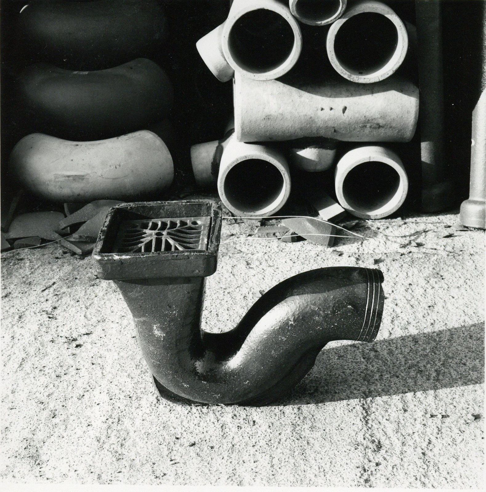 Rosemary Ellis Pipes Gelatin Silver Photograph Proof Print For Published Book 1975
