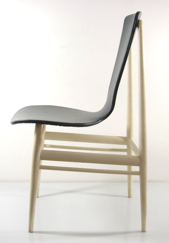Inger Klingenberg Mid Century Organic Plywood Dining Chairs Set Of 6 photo for sale