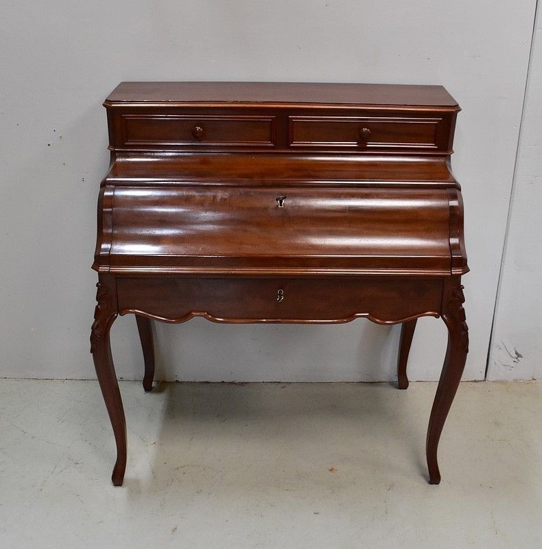 Cuban Mahogany Small Office, Napoleon III , 19th photo for sale