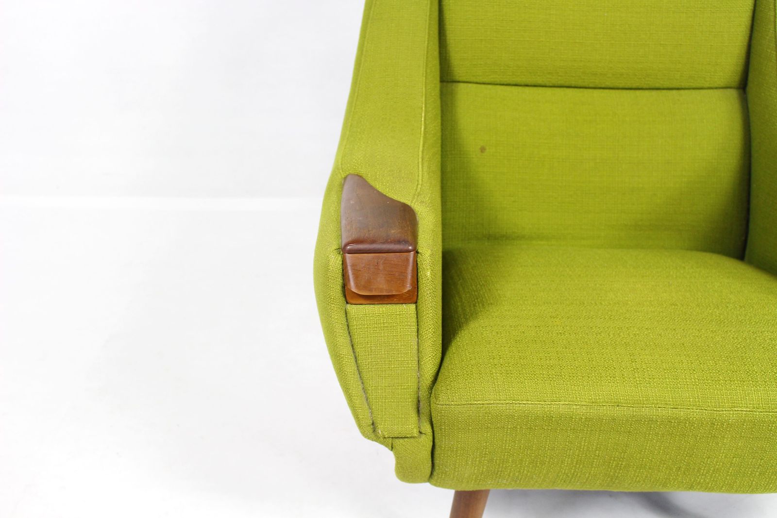 Danish Vintage Teak Lounge Chair By H.W.Klein,1960s photo Furniture