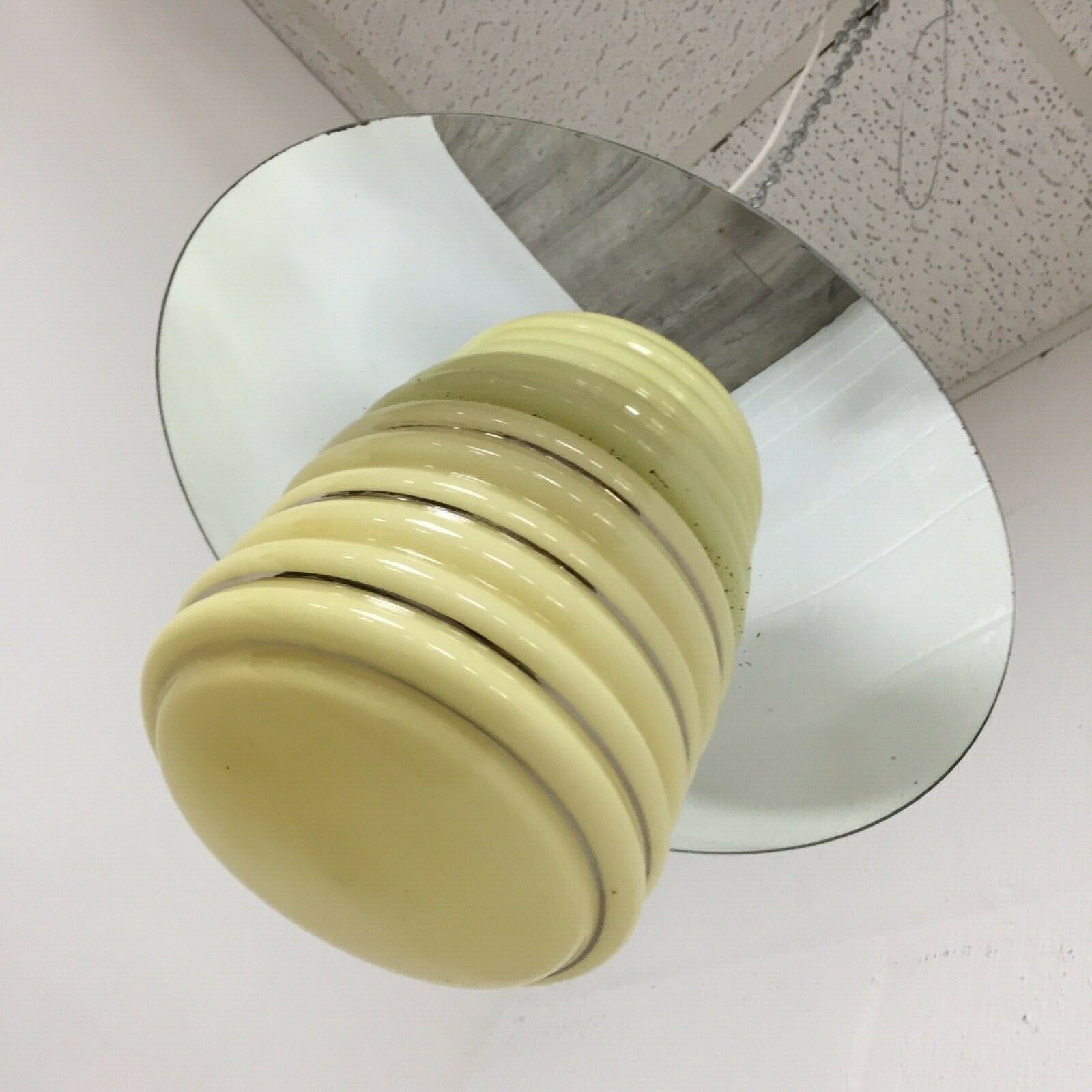 Classic Art Deco Ceiling / Pendant Lamp / Light   Space Age Retro 1960s 1970s