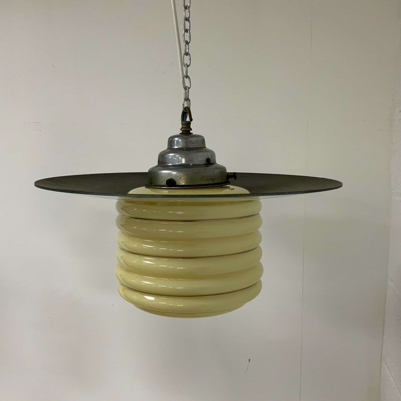 Classic Art Deco Ceiling / Pendant Lamp / Light   Space Age Retro 1960s 1970s photo 295.0