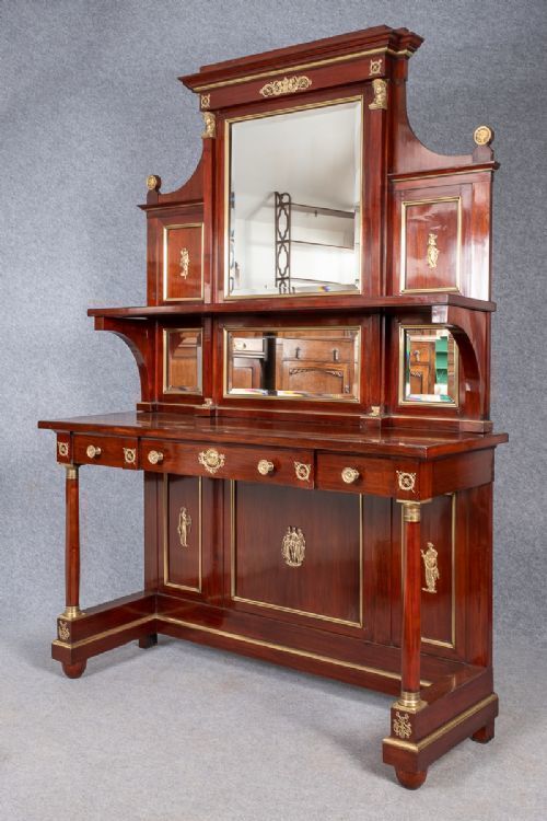 Superb French Empire Console Table