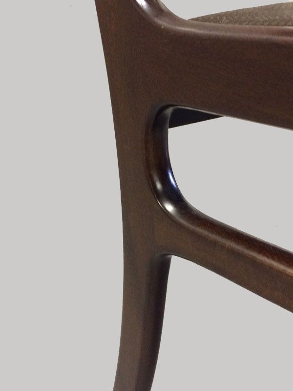 Ole Wanscher Set Of Eight Mahogany Dining Chairs, Inc. Reupholstery 1960´S photo 4000.0