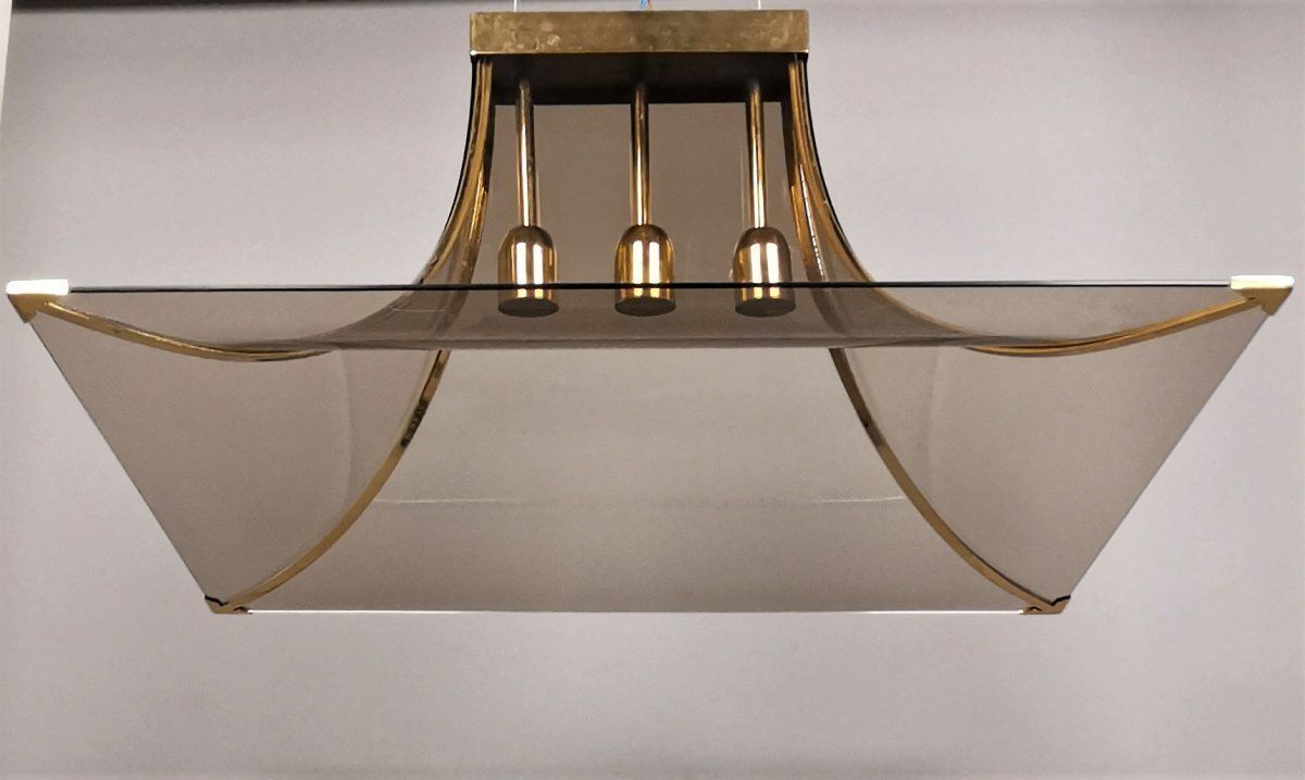 Chandelier Pagoda 70 Editions Esperia photo for sale