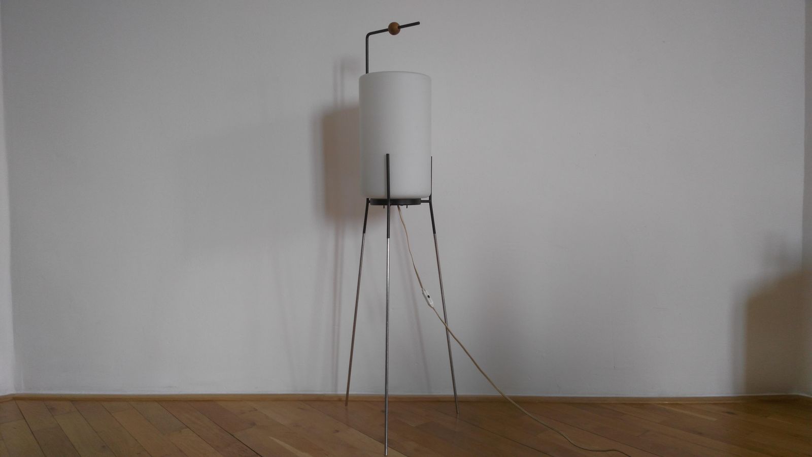 Set Of Very Rare Floor Lamps By Josef Hůrka. 1960 photo for sale