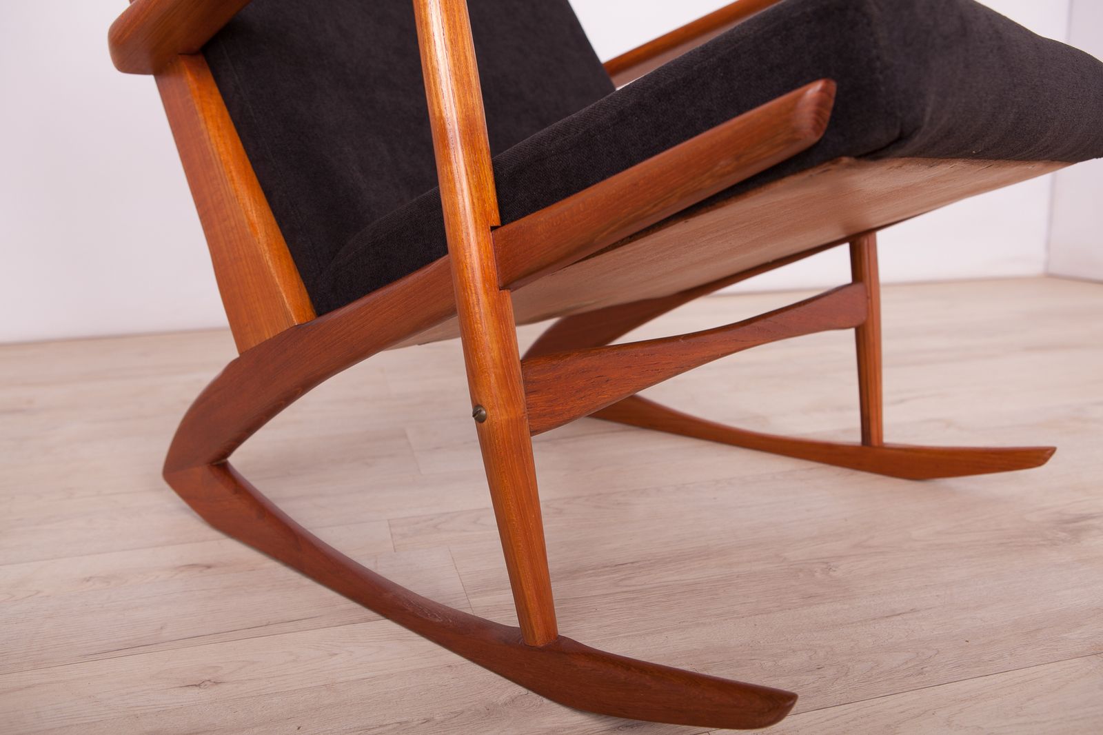 photo for sale Mid Century Model 97 Rocking Chair By G. Jensen For Kubus, 1950s