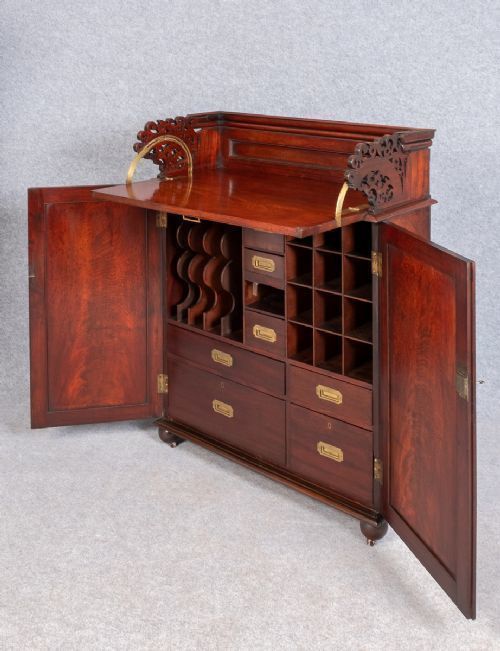 Unusual Antique Estate Cabinet