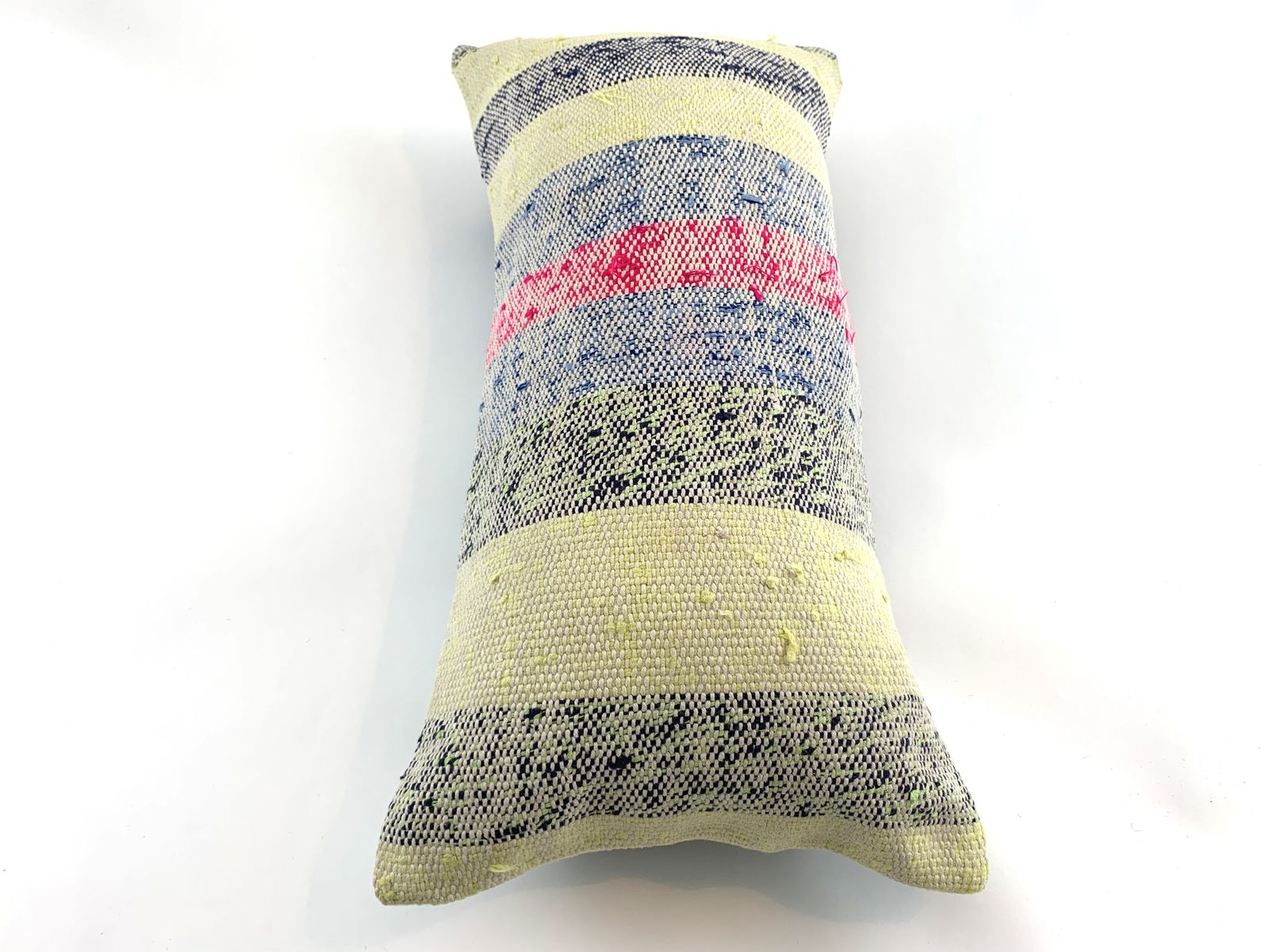 Handgemaakte Kilim Kussenhoes, 60x30 Cm, 24x12 Inch – Antiek Vintage Boho, Decoratief, Turks Kilim photo for sale