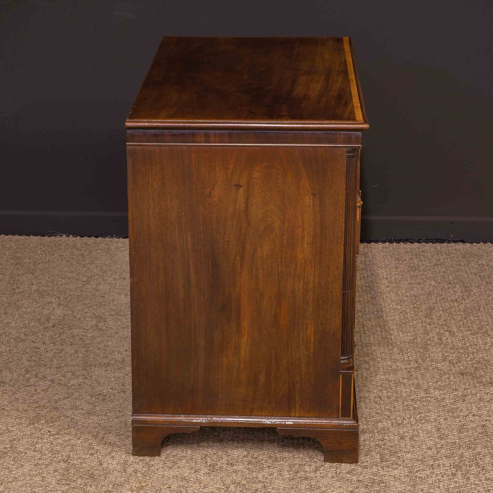 1794.0 Small George 3rd Mahogany Chest Of Drawers photo