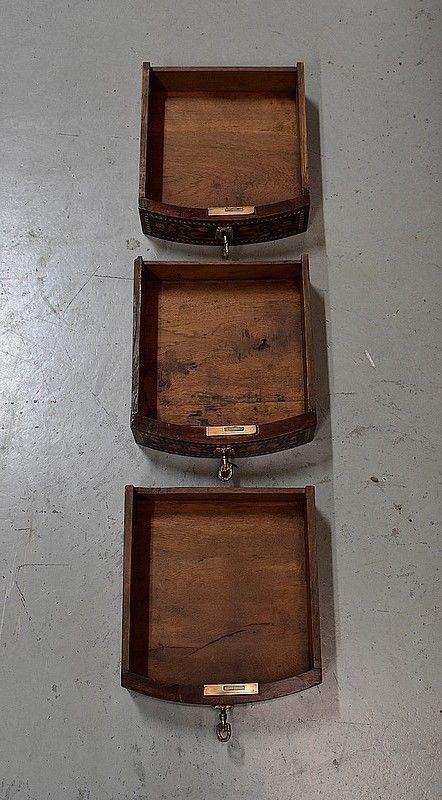 photo furniture Small Inlaid Chiffonnière Commode, Rosewood, Louis XV / Louis XVI Transition Style, 19th