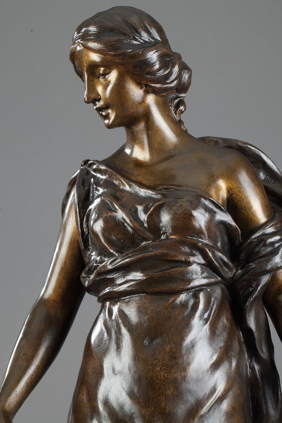 « Jeunes femmes aux fleurs », par Sylvain Kinsburger (1855-1935) photo furniture